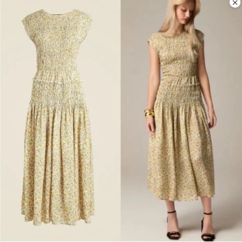 Floral Print Midi Dress
